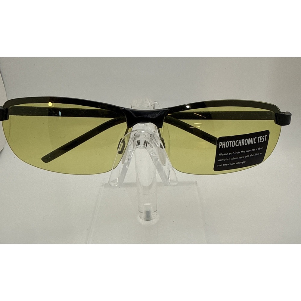 Photo Chromatic Authentic Subglasses- color changing - NWT semi rimless